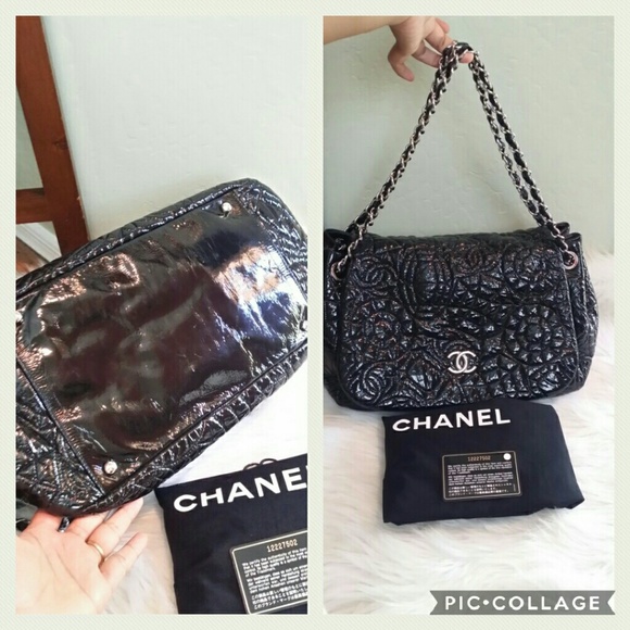 💥🍀SOLD 🍀💥SALECHANEL SHOULDER BAG WITH FLAP - Picture 4 of 4